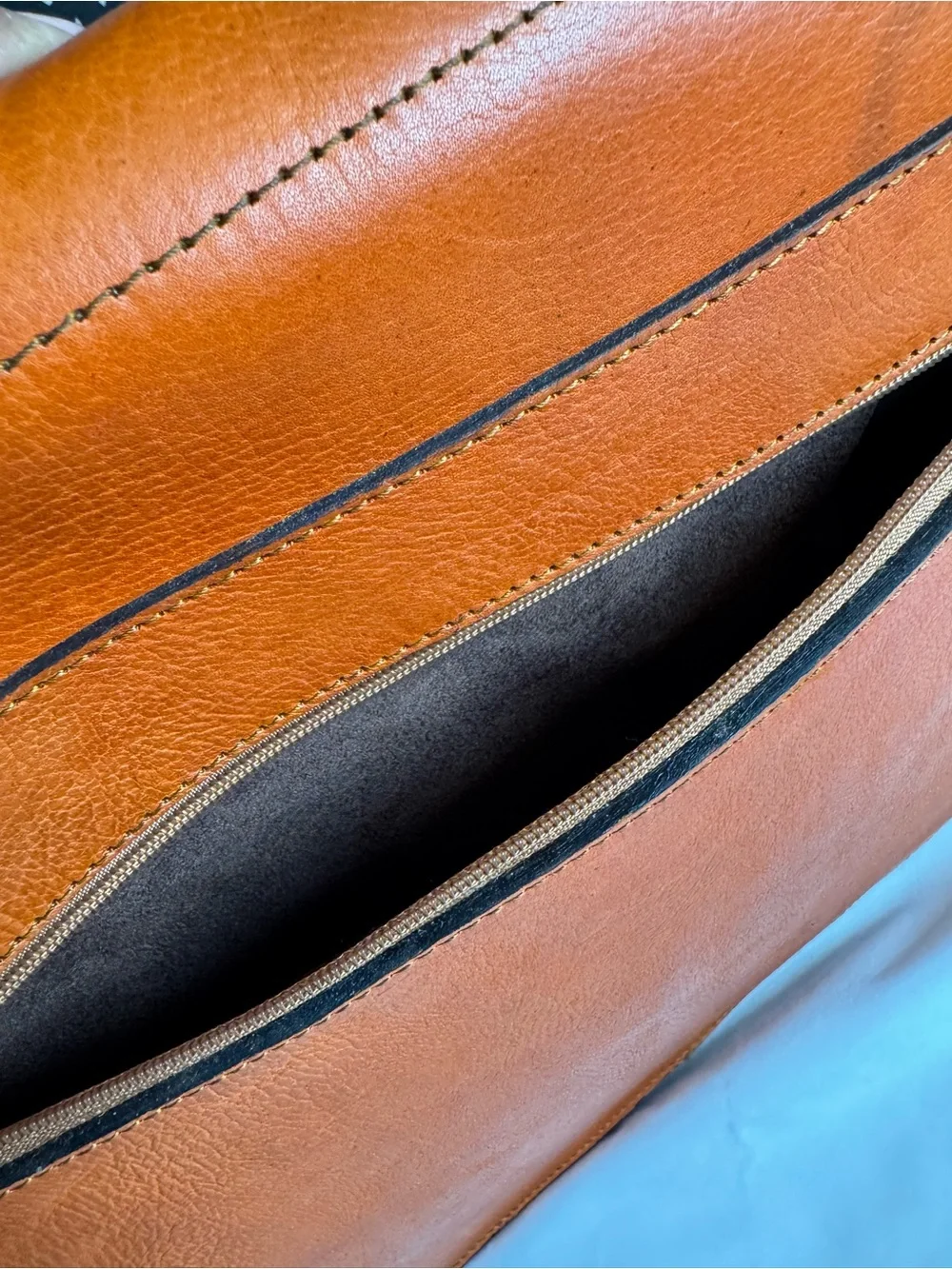 N/A structured cognac